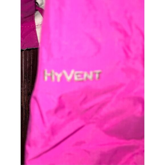 The North Face Barbie Pink women’s size XS Extra small  raincoat Hyvent - Picture 3 of 6
